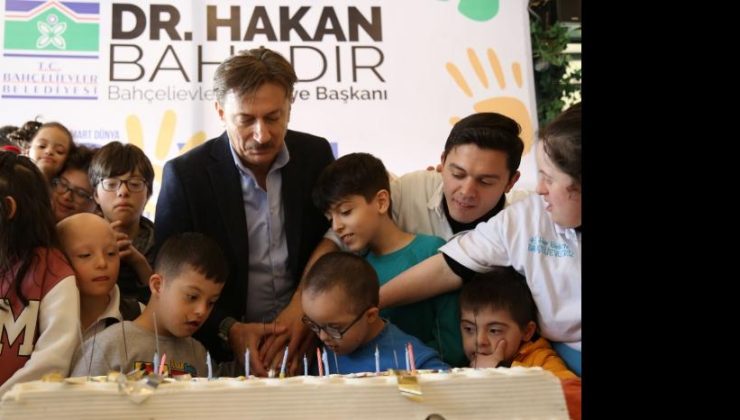 Sahne down sendromlu çocukların…