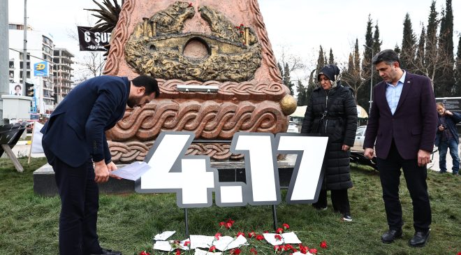 Abdullah Özdemir, Adıyaman ve Malatya’da depremzedeleri ziyaret etti