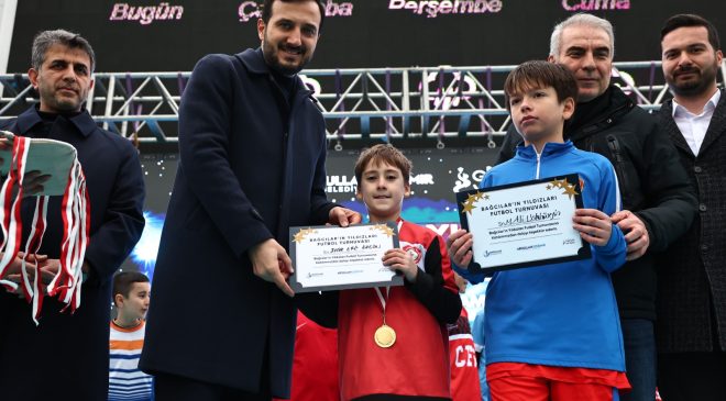Çocuklar yarıyıl tatilini “Bağcılar’ın Yıldızları Futbol Turnuvası’nda” değerlendirdi 