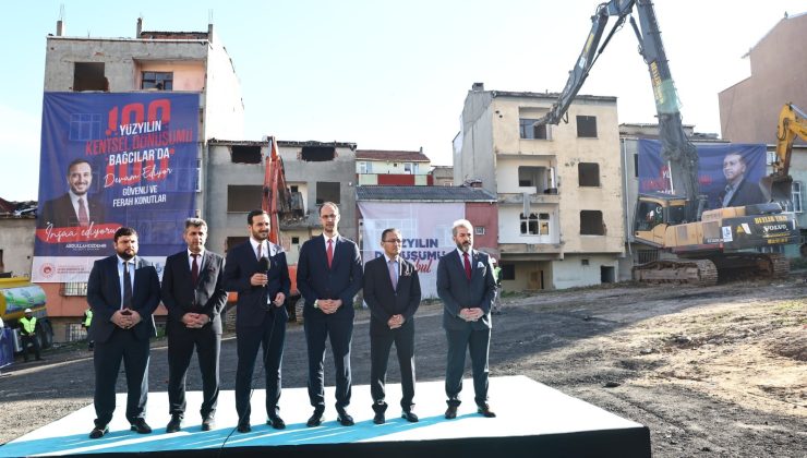 BAĞCILAR YENİMAHALLE Ece Sitesi’nde büyük dönüşüm başladı