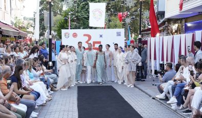 ŞİLE BEZİ NAKIŞ NAKIŞ İŞLENDİ, SANATA DÖNÜŞTÜ