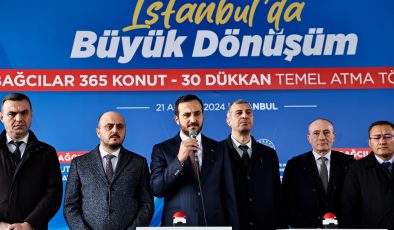 Bağcılar’da Ece Sitesi’nin temeli atıldı