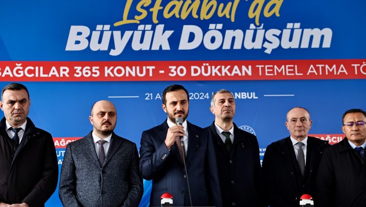 Bağcılar’da Ece Sitesi’nin temeli atıldı