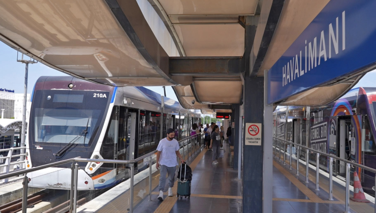 ANTALYA’da Antray ile havalimanına ulaşım hızlı ve kolay