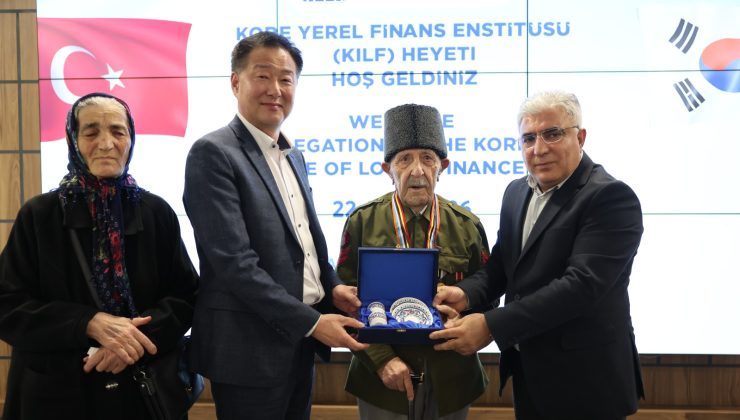 Kore Gazisi ile Koreli heyet Bağcılar’da buluştu